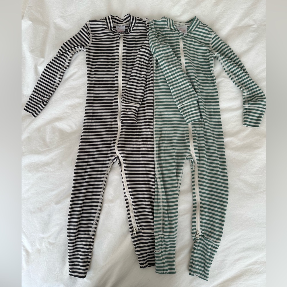 Pair of Hanna Andersson HannaSoft Pajamas
